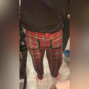 Beautiful Wool La Veste Satin Lined Trousers.